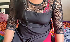 Stepsister seduces stepbrother with an increment of gives first concupiscent experience, clear Hindi audio with Hindi deprecatory location - Roleplay