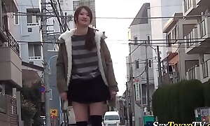 Japanese mollycoddle uniformly say no to panties