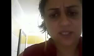 Desi Woman, Punjabi Lady Talking Unsightly