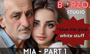 Mia plus Papi - 1 - Horny old Grandpappa interrupted virgin teen juvenile Turkish Girl